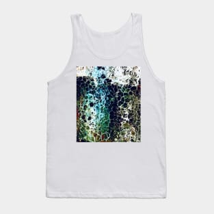 Butterfly abstract pouring art Tank Top